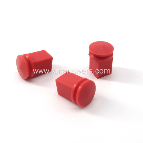 Food Grade Clear Square Silicone Grommet